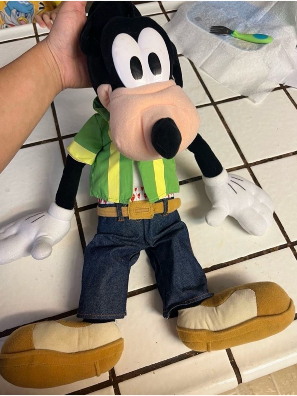 Disney Vintage Goofy Plush Toy